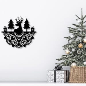 Kerst Mandala - Rendier