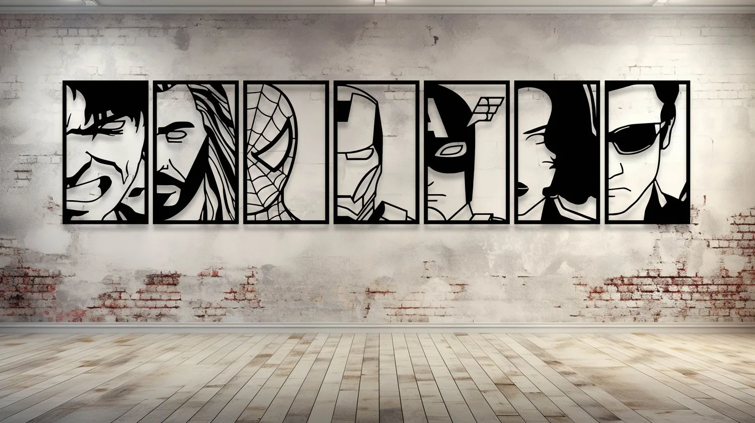 Avengers wandpanelen